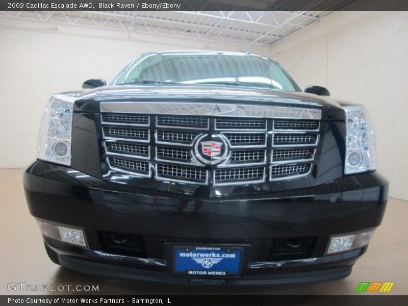 Black Raven / Ebony/Ebony 2009 Cadillac Escalade AWD