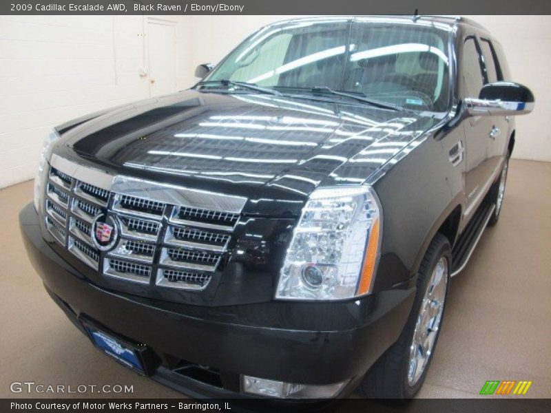 Black Raven / Ebony/Ebony 2009 Cadillac Escalade AWD