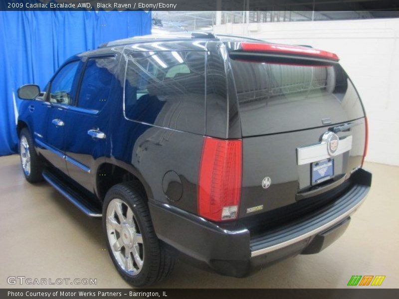 Black Raven / Ebony/Ebony 2009 Cadillac Escalade AWD