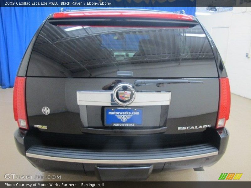 Black Raven / Ebony/Ebony 2009 Cadillac Escalade AWD