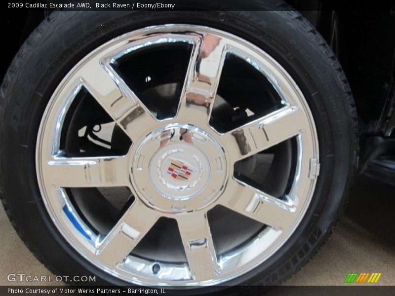 Black Raven / Ebony/Ebony 2009 Cadillac Escalade AWD
