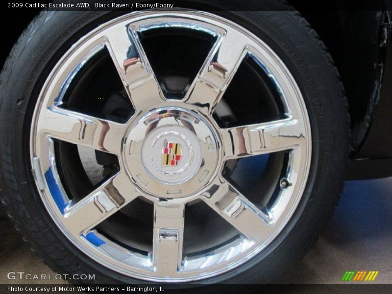 Black Raven / Ebony/Ebony 2009 Cadillac Escalade AWD