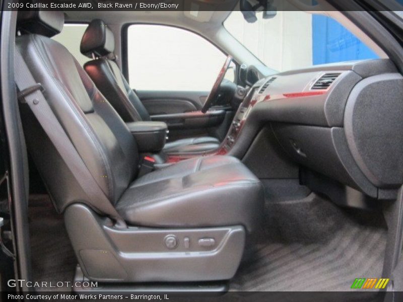 Black Raven / Ebony/Ebony 2009 Cadillac Escalade AWD