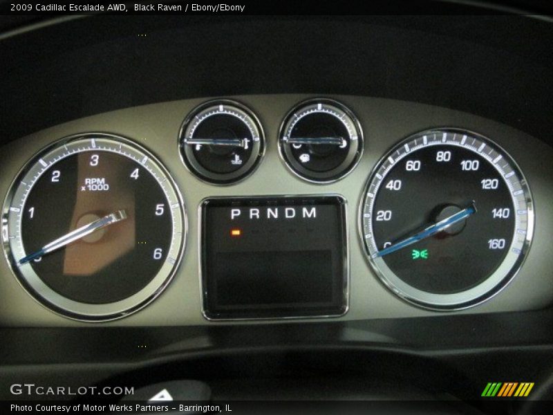 Black Raven / Ebony/Ebony 2009 Cadillac Escalade AWD