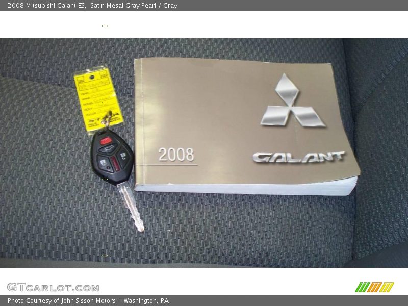 Satin Mesai Gray Pearl / Gray 2008 Mitsubishi Galant ES