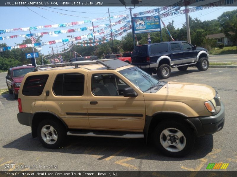 Khaki Beige / Dusk Gray 2001 Nissan Xterra SE V6 4x4