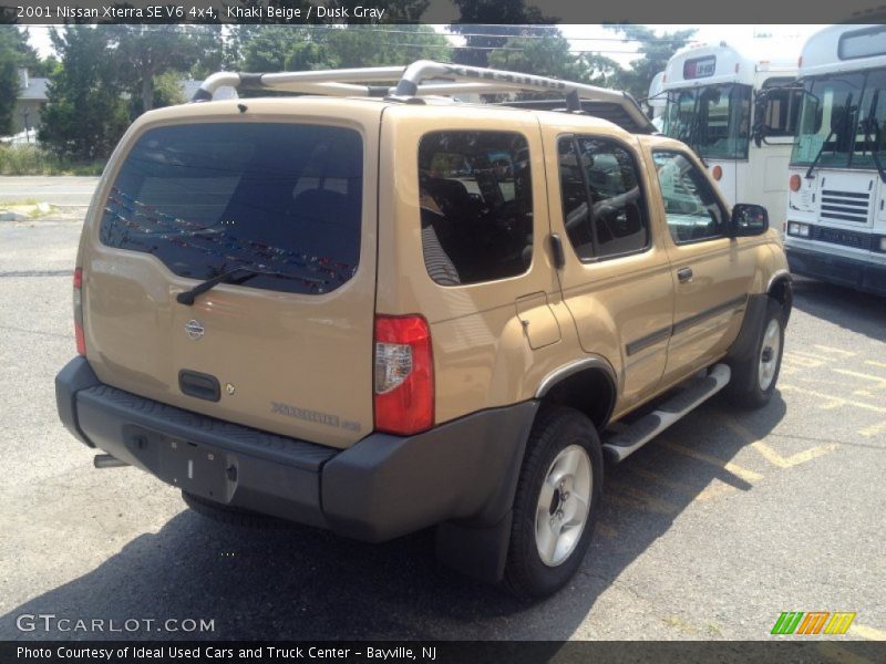 Khaki Beige / Dusk Gray 2001 Nissan Xterra SE V6 4x4