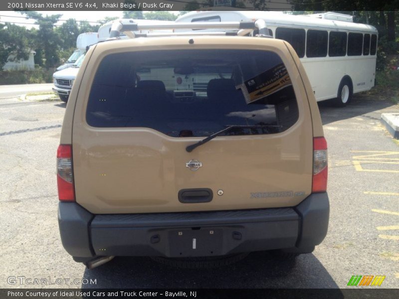 Khaki Beige / Dusk Gray 2001 Nissan Xterra SE V6 4x4