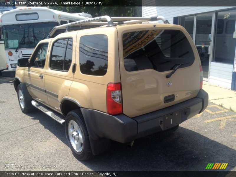 Khaki Beige / Dusk Gray 2001 Nissan Xterra SE V6 4x4