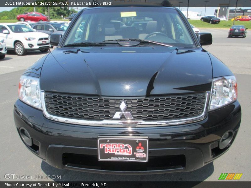 Kalapana Black / Black 2011 Mitsubishi Endeavor SE AWD