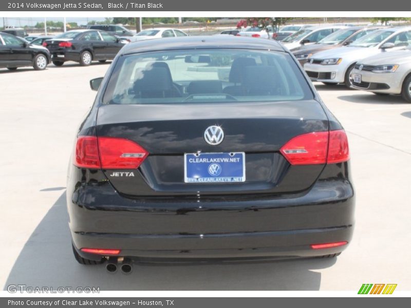 Black / Titan Black 2014 Volkswagen Jetta S Sedan