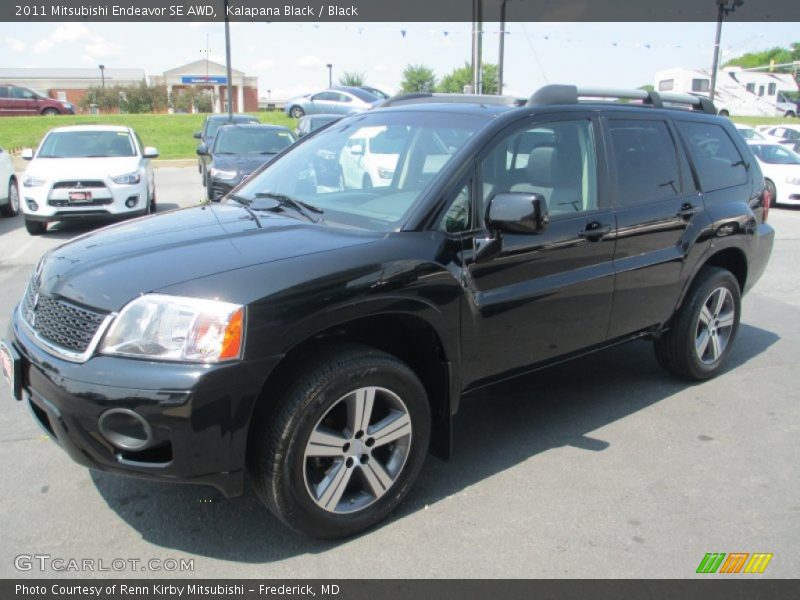 Kalapana Black / Black 2011 Mitsubishi Endeavor SE AWD