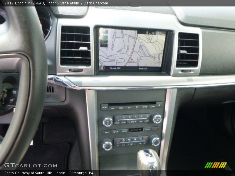 Ingot Silver Metallic / Dark Charcoal 2012 Lincoln MKZ AWD