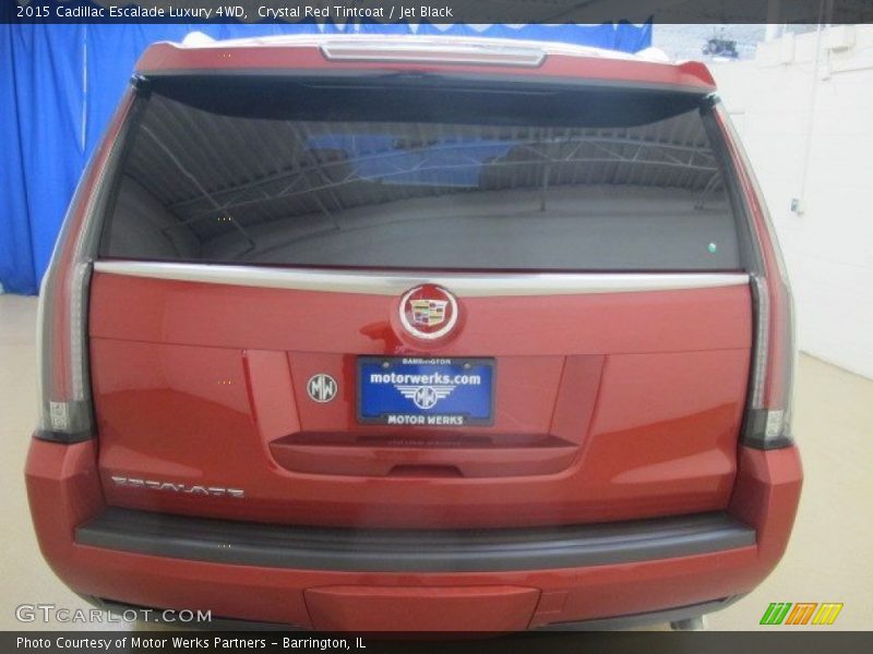Crystal Red Tintcoat / Jet Black 2015 Cadillac Escalade Luxury 4WD