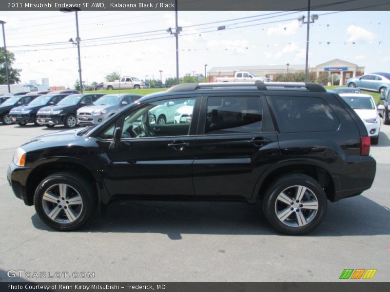 Kalapana Black / Black 2011 Mitsubishi Endeavor SE AWD