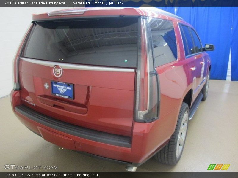 Crystal Red Tintcoat / Jet Black 2015 Cadillac Escalade Luxury 4WD