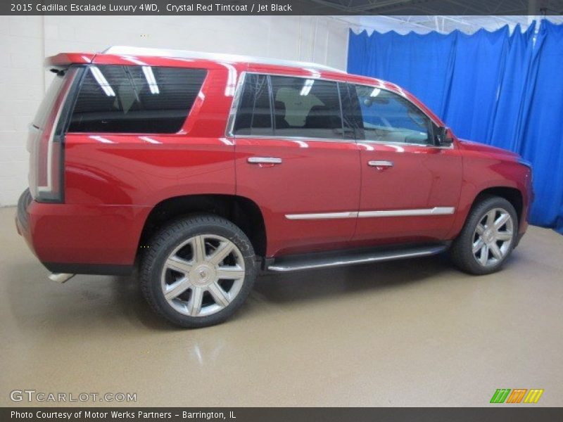 Crystal Red Tintcoat / Jet Black 2015 Cadillac Escalade Luxury 4WD