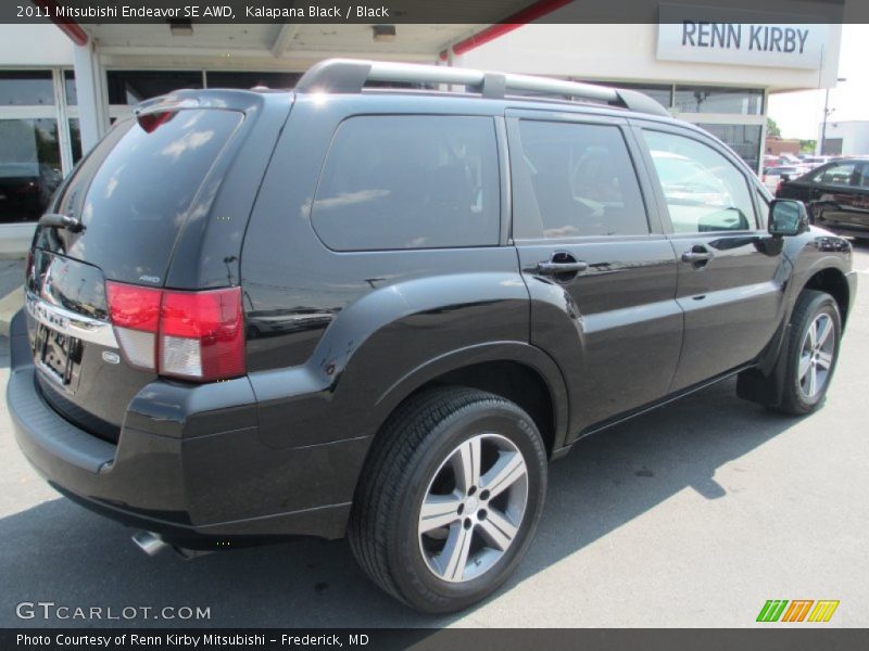 Kalapana Black / Black 2011 Mitsubishi Endeavor SE AWD