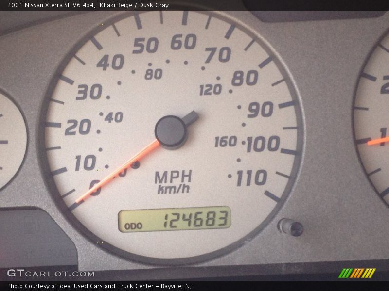 Khaki Beige / Dusk Gray 2001 Nissan Xterra SE V6 4x4