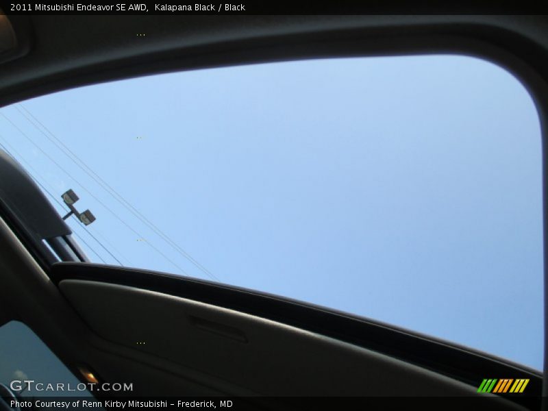 Kalapana Black / Black 2011 Mitsubishi Endeavor SE AWD