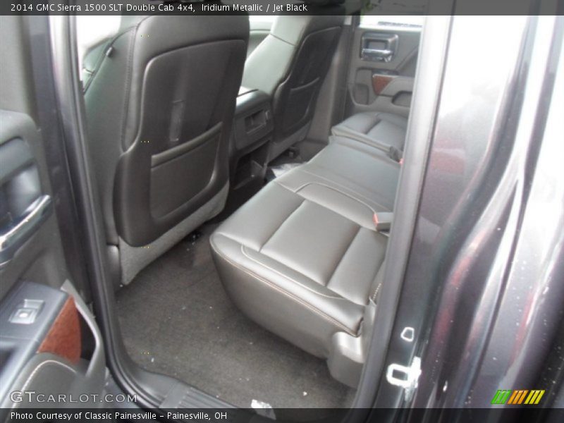 Iridium Metallic / Jet Black 2014 GMC Sierra 1500 SLT Double Cab 4x4