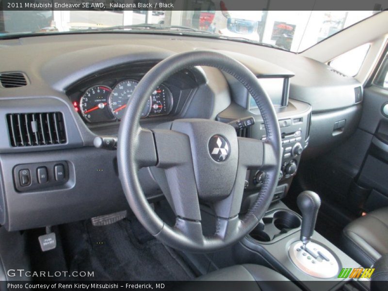 Kalapana Black / Black 2011 Mitsubishi Endeavor SE AWD