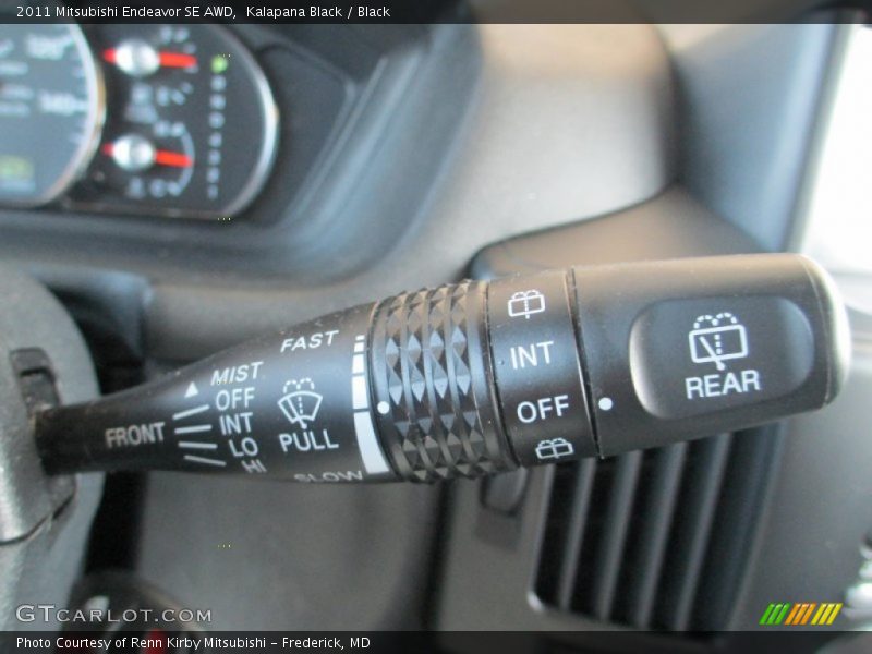 Kalapana Black / Black 2011 Mitsubishi Endeavor SE AWD