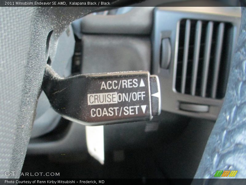 Kalapana Black / Black 2011 Mitsubishi Endeavor SE AWD