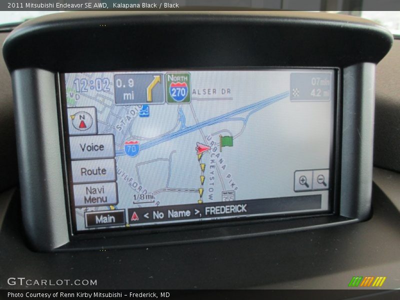 Kalapana Black / Black 2011 Mitsubishi Endeavor SE AWD