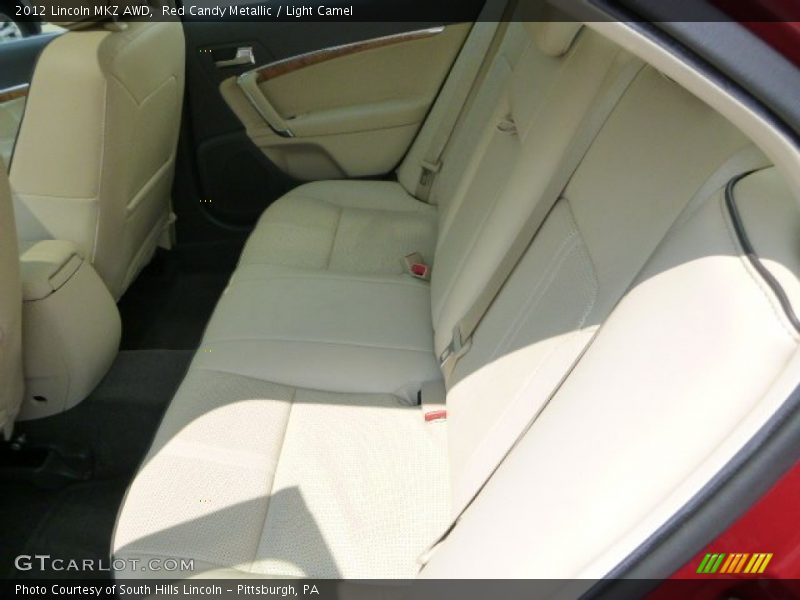 Red Candy Metallic / Light Camel 2012 Lincoln MKZ AWD