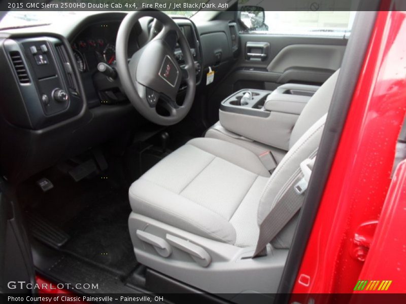 Fire Red / Jet Black/Dark Ash 2015 GMC Sierra 2500HD Double Cab 4x4