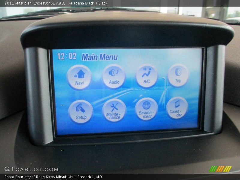 Kalapana Black / Black 2011 Mitsubishi Endeavor SE AWD