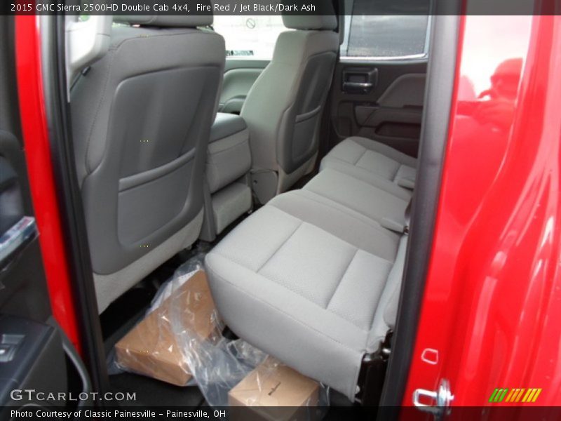 Fire Red / Jet Black/Dark Ash 2015 GMC Sierra 2500HD Double Cab 4x4