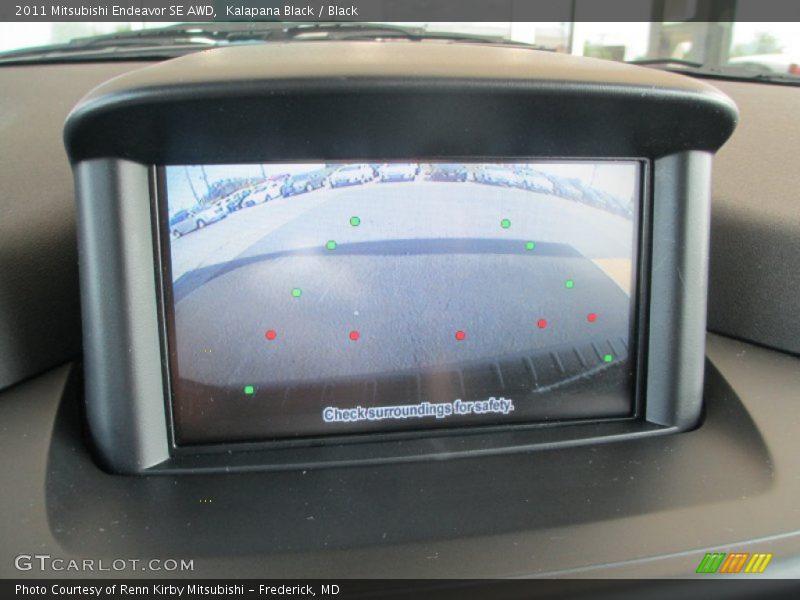 Kalapana Black / Black 2011 Mitsubishi Endeavor SE AWD