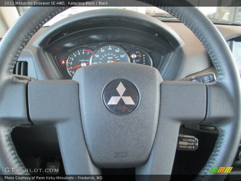 Kalapana Black / Black 2011 Mitsubishi Endeavor SE AWD