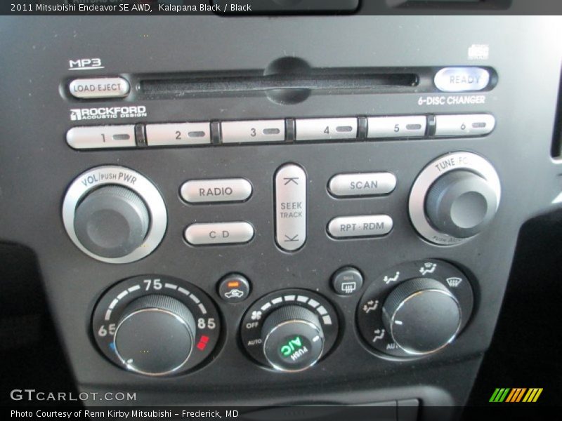 Kalapana Black / Black 2011 Mitsubishi Endeavor SE AWD