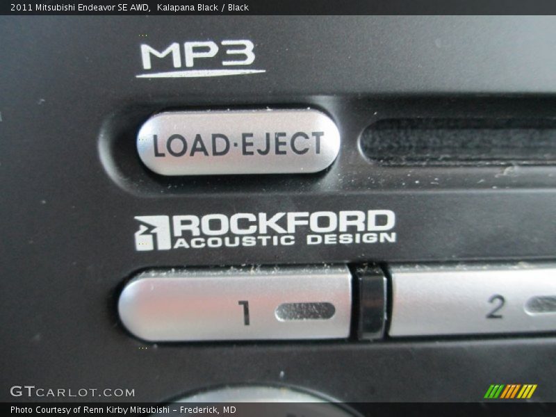 Kalapana Black / Black 2011 Mitsubishi Endeavor SE AWD