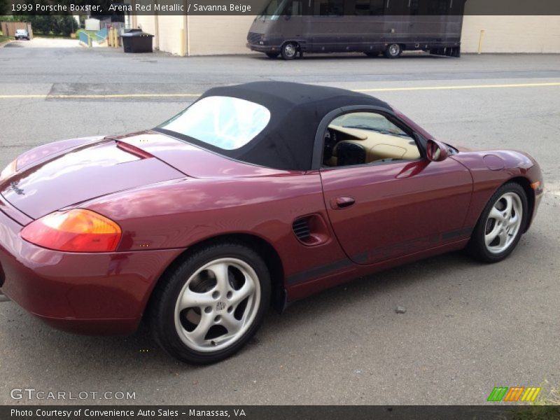 Arena Red Metallic / Savanna Beige 1999 Porsche Boxster