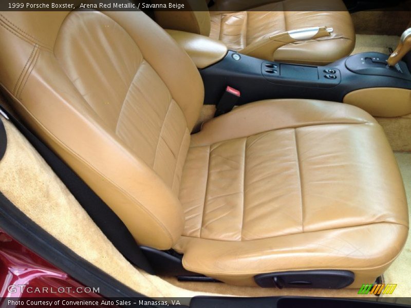 Front Seat of 1999 Boxster 