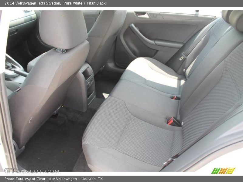 Pure White / Titan Black 2014 Volkswagen Jetta S Sedan