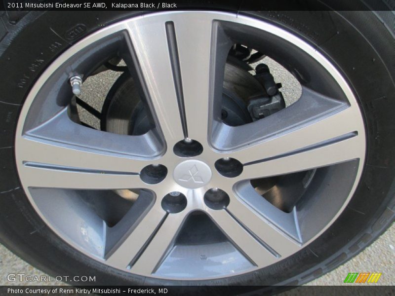 Kalapana Black / Black 2011 Mitsubishi Endeavor SE AWD