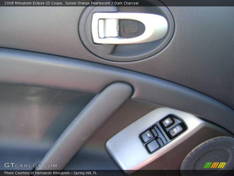 Sunset Orange Pearlescent / Dark Charcoal 2008 Mitsubishi Eclipse GS Coupe