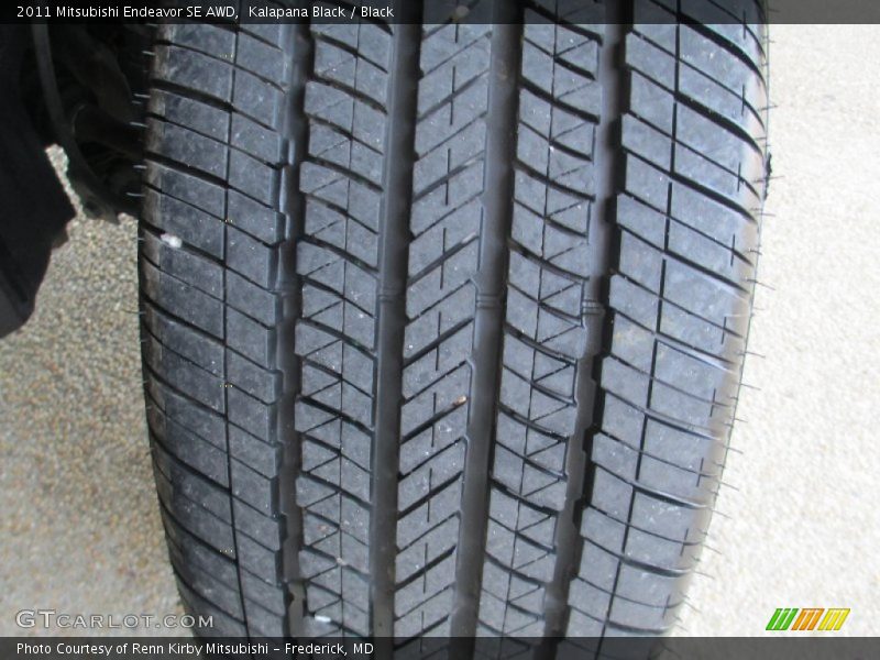 Kalapana Black / Black 2011 Mitsubishi Endeavor SE AWD