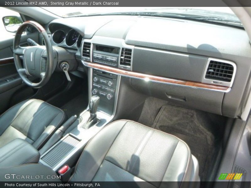 Sterling Gray Metallic / Dark Charcoal 2012 Lincoln MKZ AWD
