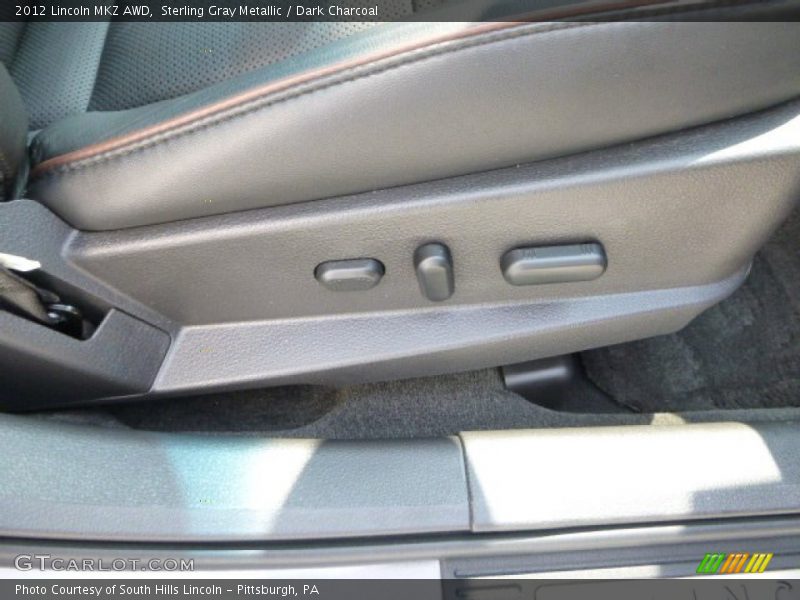 Sterling Gray Metallic / Dark Charcoal 2012 Lincoln MKZ AWD
