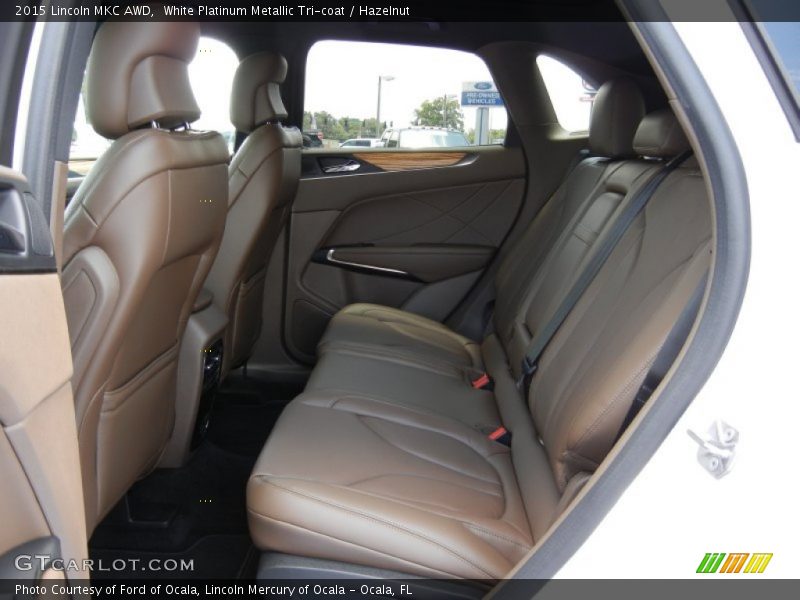 Rear Seat of 2015 MKC AWD
