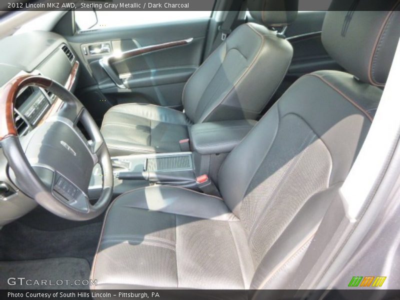 Sterling Gray Metallic / Dark Charcoal 2012 Lincoln MKZ AWD