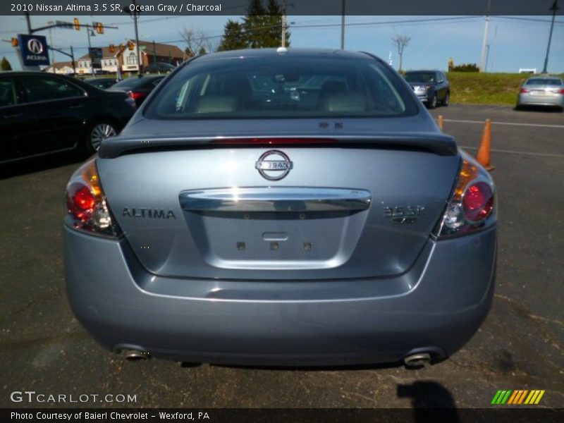 Ocean Gray / Charcoal 2010 Nissan Altima 3.5 SR