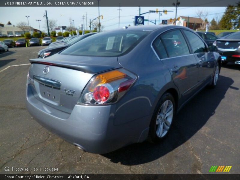 Ocean Gray / Charcoal 2010 Nissan Altima 3.5 SR