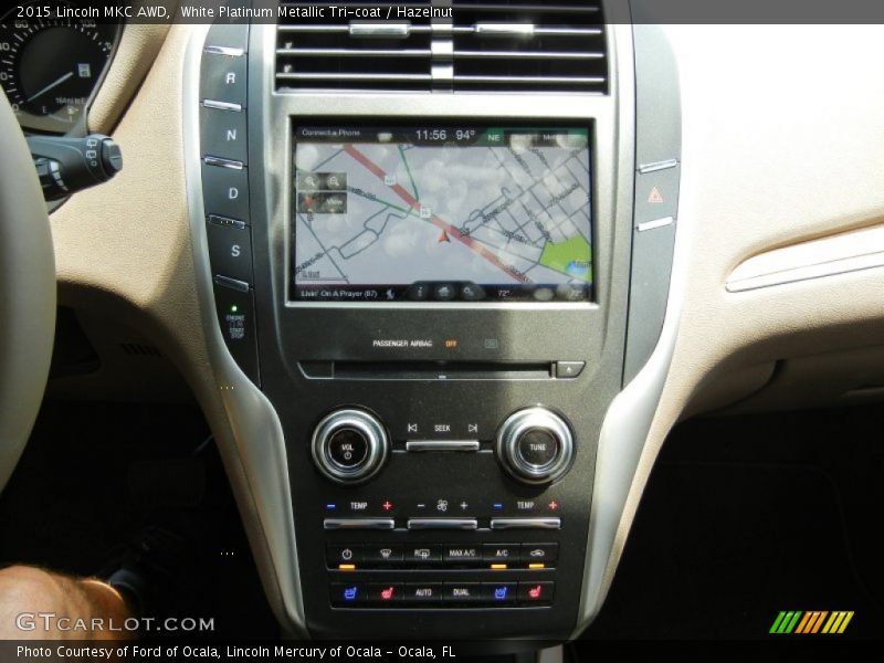 Controls of 2015 MKC AWD